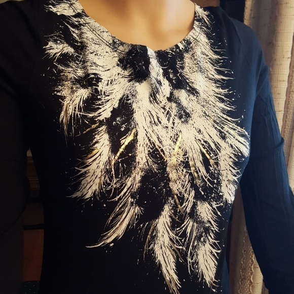 Miley CYRUS long tee. Size L. - Picture 2 of 6